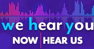 We Hear You documentary logo