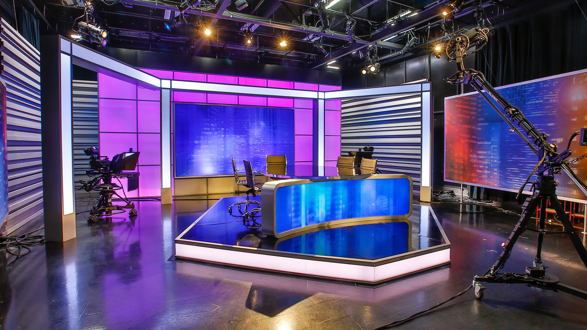 Studio A setup