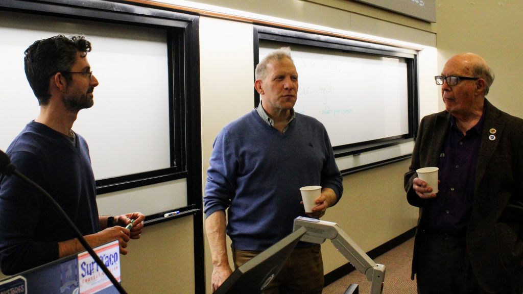 Photo of Professors at English Dept Spring kick off
