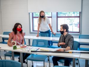 Classroom social distance planning