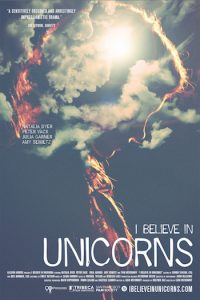 I believe in unicorns poster