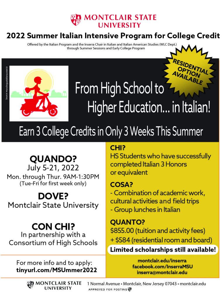 flyer summer course 2022