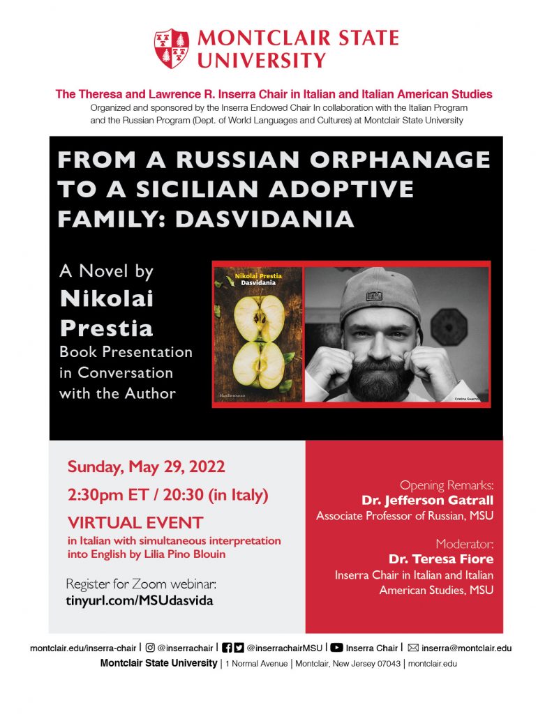 Dasvidania book presentation flyer