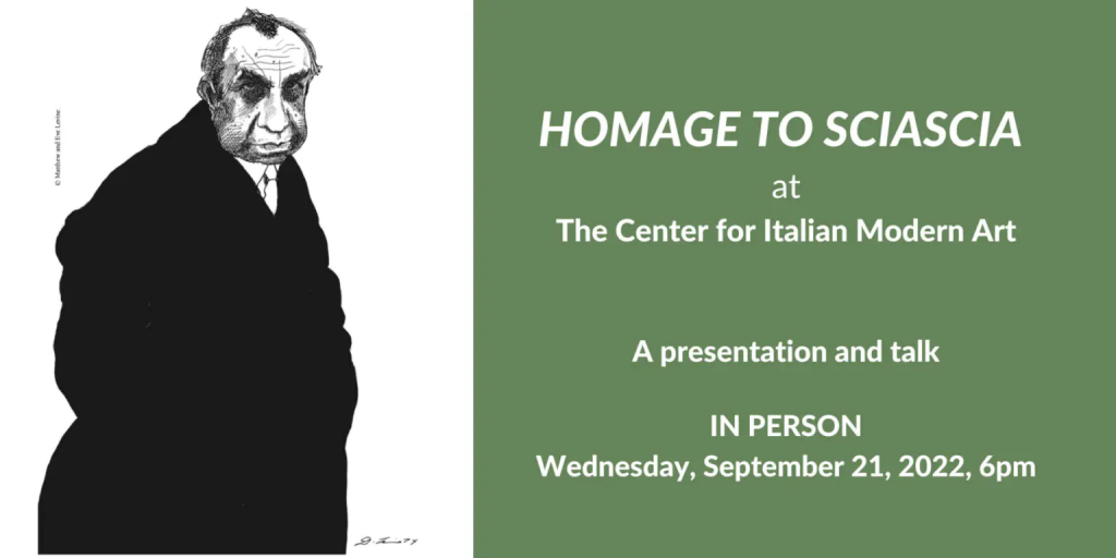 Sciascia poster CIMA