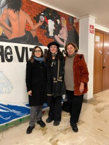 左起：Marina Cacioppo教授（UNIPA）、Teresa Fiore教授（MSU）和Laura Restuccia教授（UNIPA）。