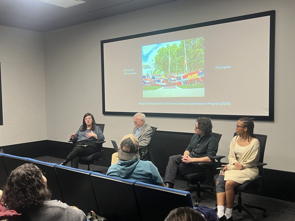 Panelists Event March 4 Spanish mission Style