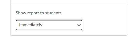 turnitin report options