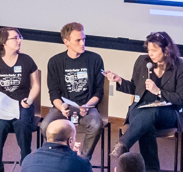 Filmmakers discuss their projects at Behind the Screen.