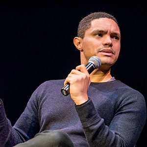 Photo of Trevor Noah.