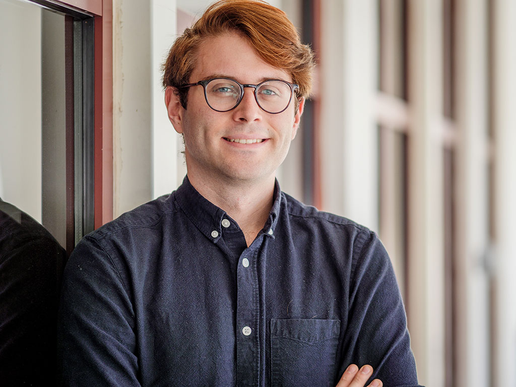 Matthew Berg, Conrad Schmitt Scholarship recipient