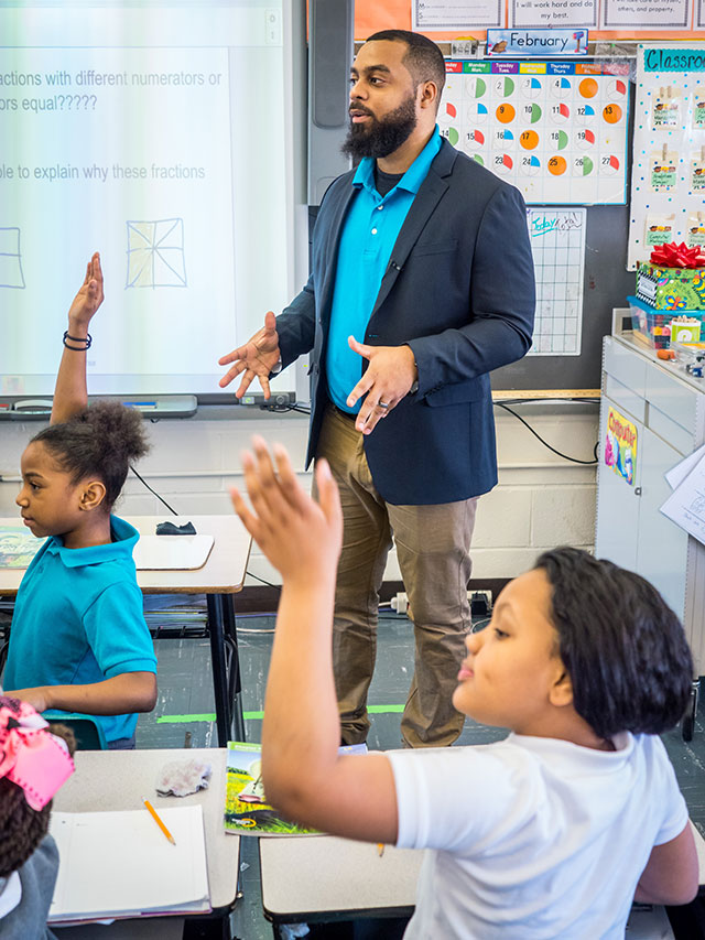Montclair State is working with Newark Schools to diversify the teacher pipeline