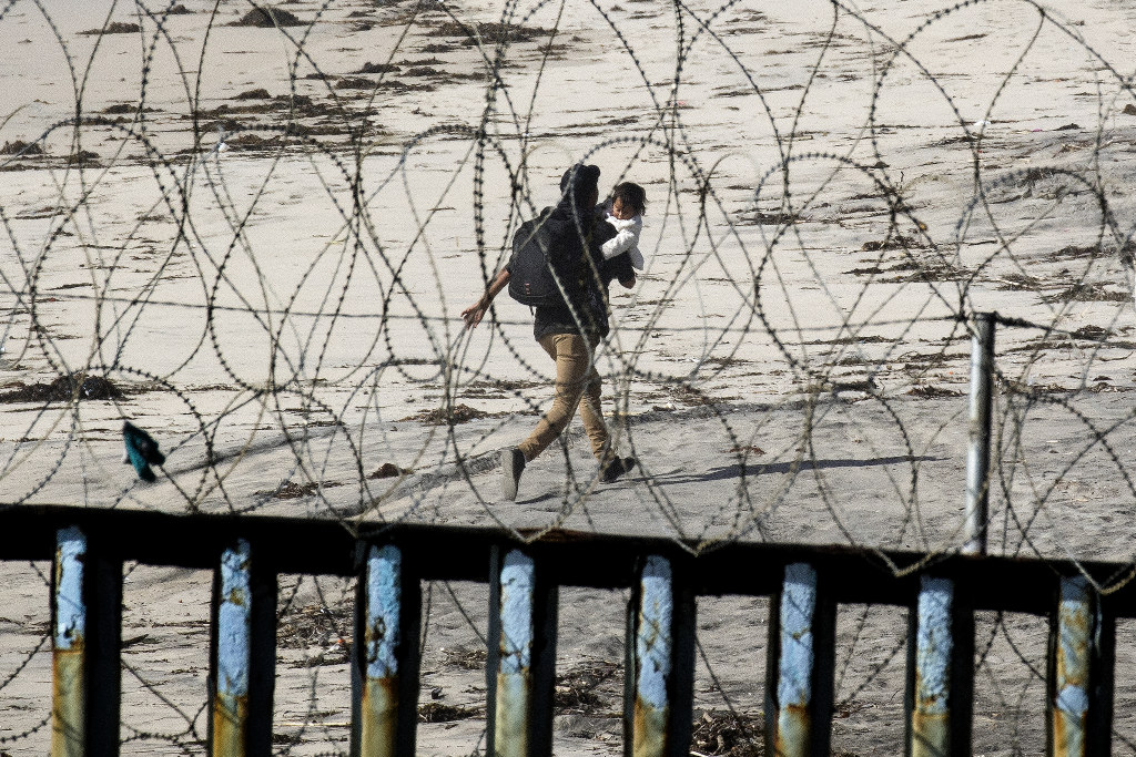 Immigrants seeking refuge.