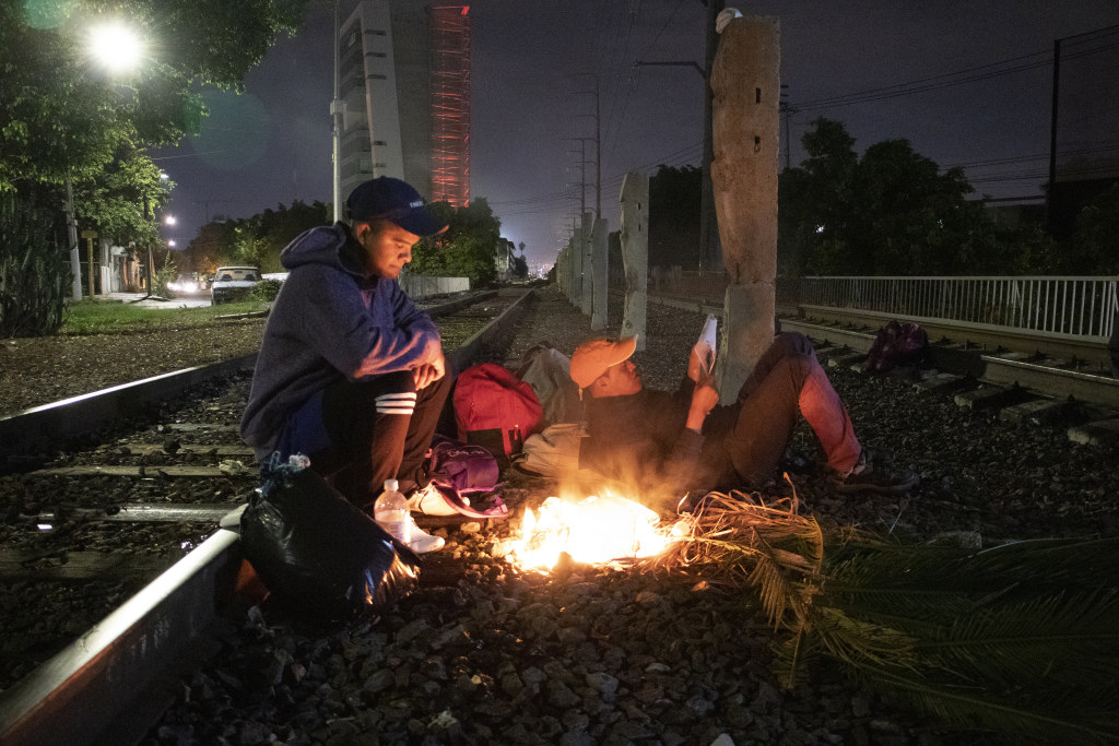 Immigrants seeking refuge.