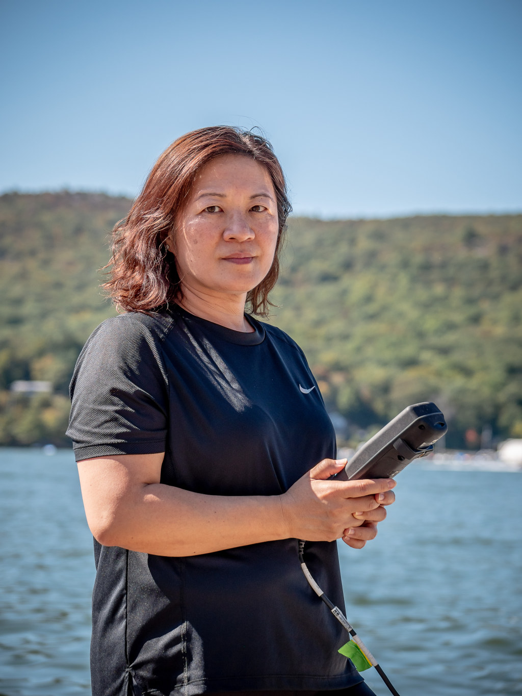 Meiyin Wu’s lab works with the NJ DEP to monitor algae and toxins in swimming and drinking water throughout the state.