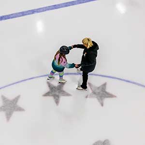 People skating