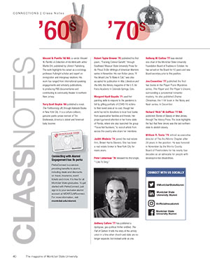 Cover of Class Notes for Spring/Summer 2021 issue