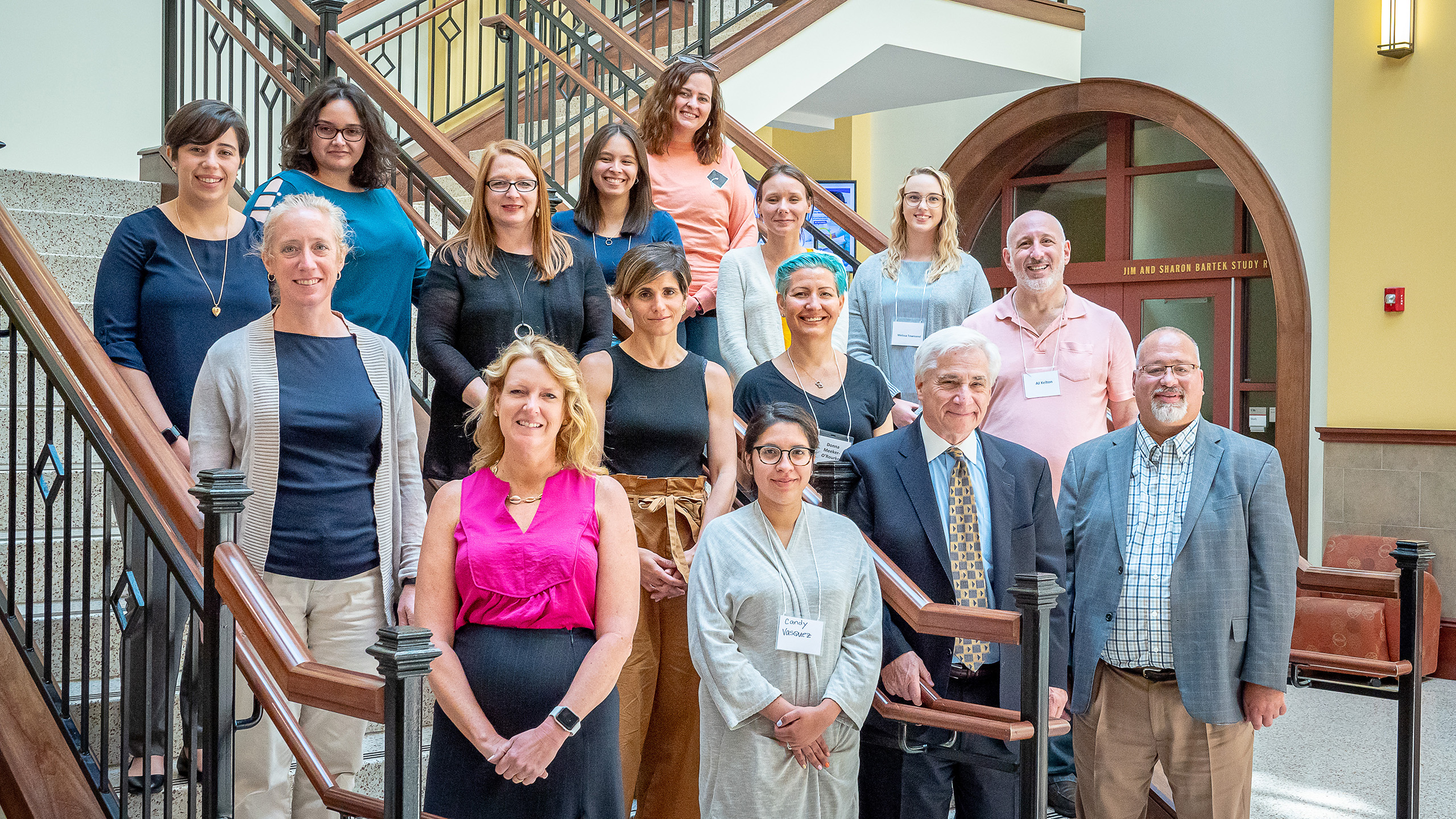 Members of the Global Center on Human Trafficking