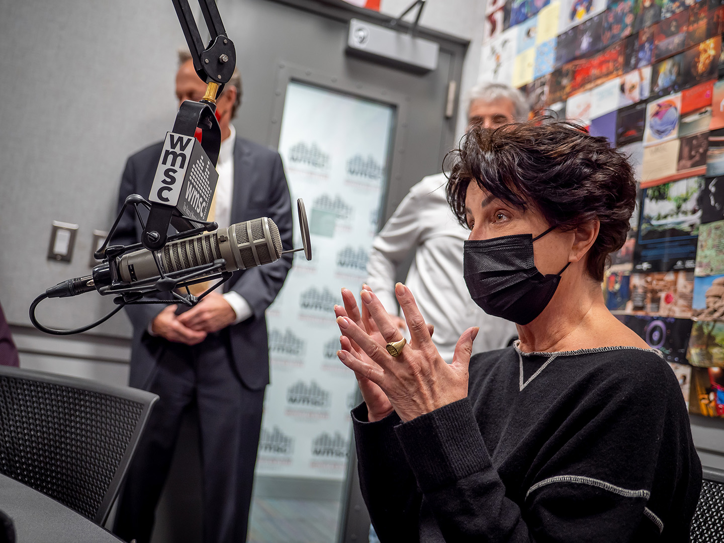 Tina Sinatra at WMSC