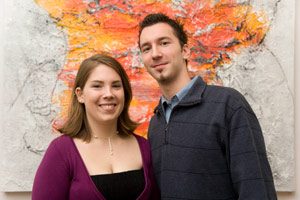 Kirsten Huze and Dino Livakovic