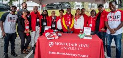BAAC table at Homecoming