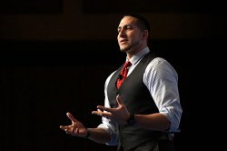 Gian Paul Gonzalez on stage