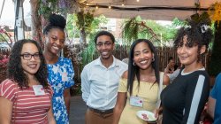 Group of five alumni