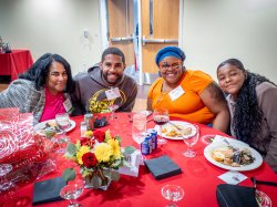 Group enjoying reunion