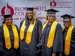 50th reunion group at commencement