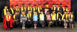 Class of 74 graduates at reunion