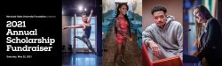 Montclair State University Foundation presents 2021 Annual Scholarship Fundraiser, Saturday May 22, 2021 alongside images of students