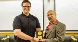Two men one award