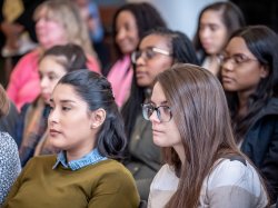 Header image of audience members from 2020