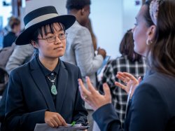 Image of student at Career Fair