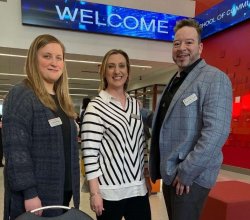 Need help with your career? Visit with the CART Career Services team. From left to right are Amanda Brandt, Career Advisor, Victoria Nauta, Director for Career Services, and Miko Castillo, Co-op and Employer Relations Assistant.