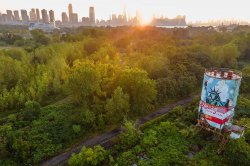 Liberty State Park mural
