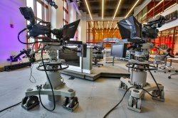 Cameras in the newsroom