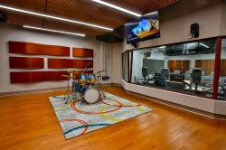 Audio recording studio