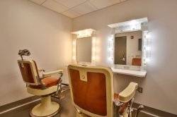 makeup room