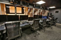 Presentation Hall control room