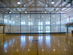 Empty shot of the gym