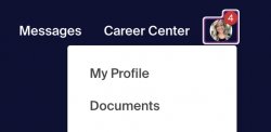Documents menu in Handshake