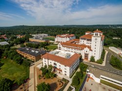 Overhead image of north campus