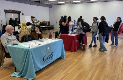 Students and Vendors at first annual Community Health Expo