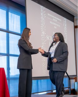 Photo of Hanan Atiyat and Inasia Belton
