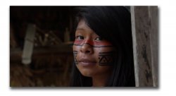 Image of indigenouse girl from Brazil