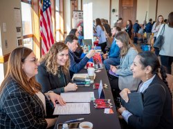 Students at Career Fair