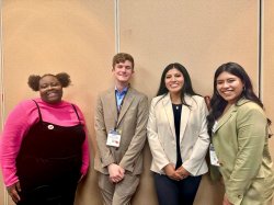Montclair students present at AERA conference