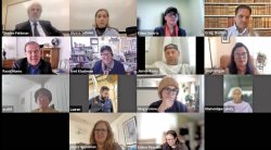 New Jersey Think Tank zoom meeting screenshot