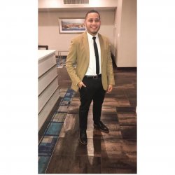Man in suit in office