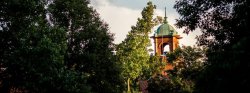 Photo of MSU Bell Tower in Fall